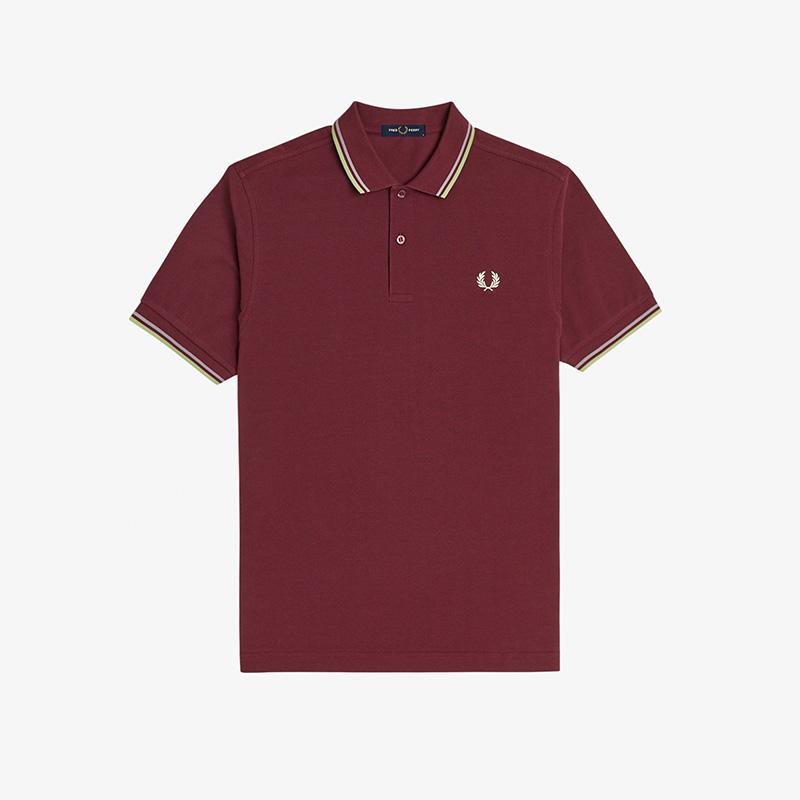  Fred Perry burgundy shirt Brands Fred Perry
